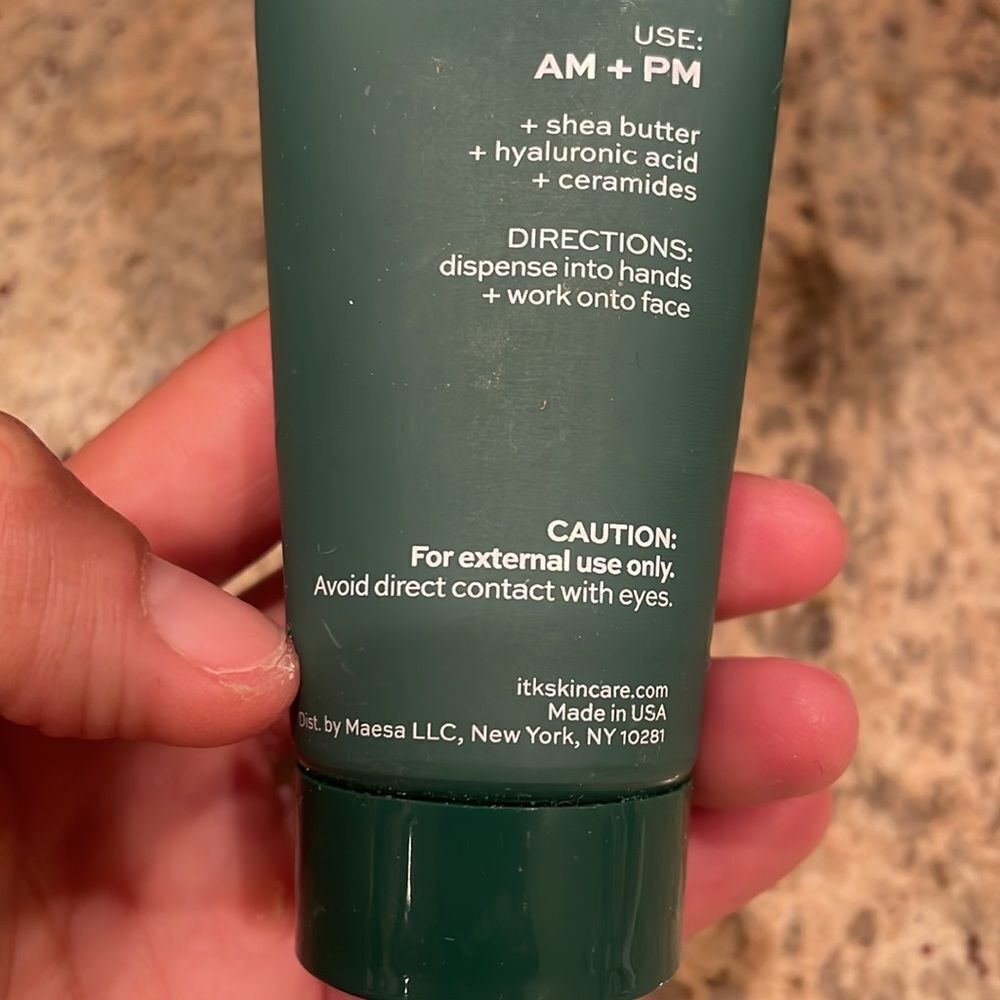 ITK Deep Moisture Rich Cream. It is almost full - Picture 7 of 8